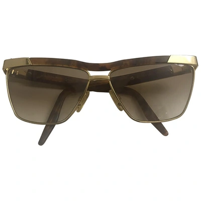 Pre-owned Roberto Capucci Gold Sunglasses