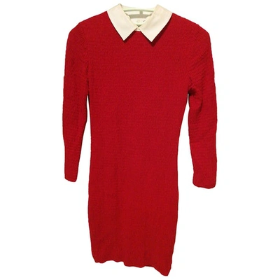 Pre-owned Petit Bateau Red Cotton - Elasthane Dress