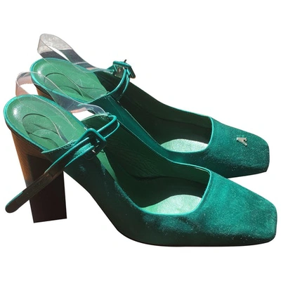 Pre-owned Alyx Green Leather Heels