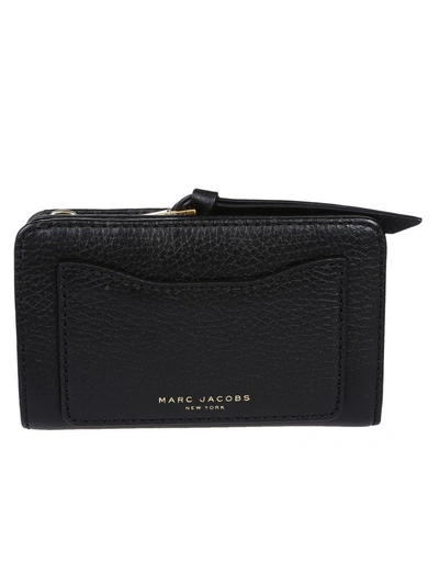 Marc Jacobs Recruit Leather Wallet In Black