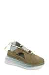 Nike Air Max Ff 720 Cutout Sneaker In Medium Olive/ Light Bone