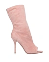 Aquazzura Ankle Boots In Pink