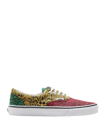 Vans Sneakers In Rasta/true White/yellow