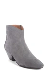 Isabel Marant Women's Dacken Suede Ankle Boots In Grey