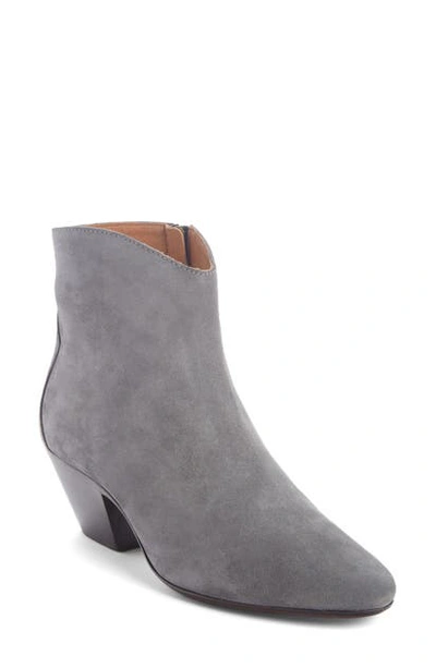 Isabel Marant Women's Dacken Suede Ankle Boots In Grey
