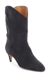 Isabel Marant Dernee Boot In Faded Black