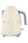 Smeg '50s Retro Style Electric Kettle In Cream