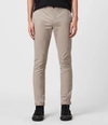 Allsaints Park Skinny Chinos In Sand