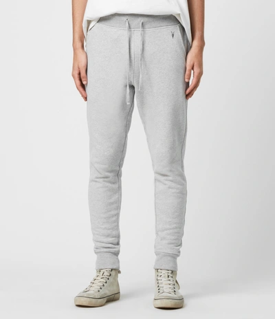 Allsaints Raven Slim Fit Sweatpants In Gray Marl