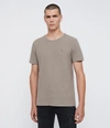 Allsaints Men's Cotton Regular Fit Muse Short Sleeve Crew T-shirt In Grey