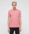 Allsaints Figure Crew T-shirt In Pink