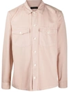 Allsaints Spotter Shirt In Pink