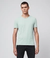 Allsaints Figure Tee In Menthe Green