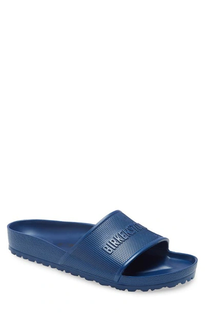 Birkenstock Men's Barbados Slide Sandals From Finish Line In Navy/navy