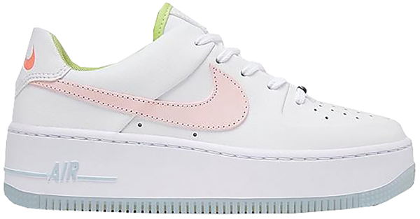 air force 1 sage white pink quartz