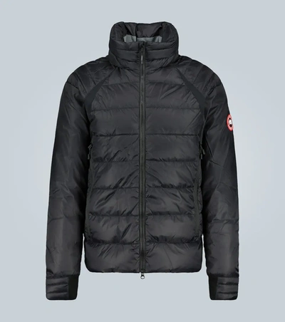 Canada Goose Hybridge Base Down-filled Jacket In Black