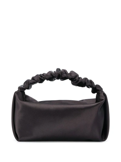 Alexander Wang Black Mini Scrunchie Bag In 001 Black