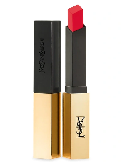 Saint Laurent Rouge Pur Couture The Slim Matte Lipstick In Red