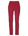 Circolo 1901 Casual Pants In Red