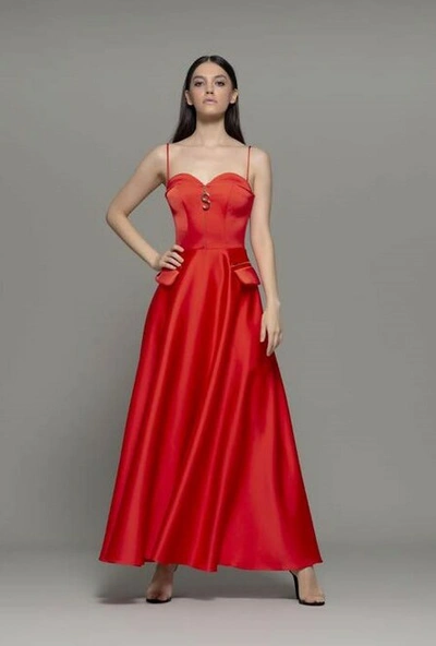 Isabel Sanchis Alpette Sleeveless Gown