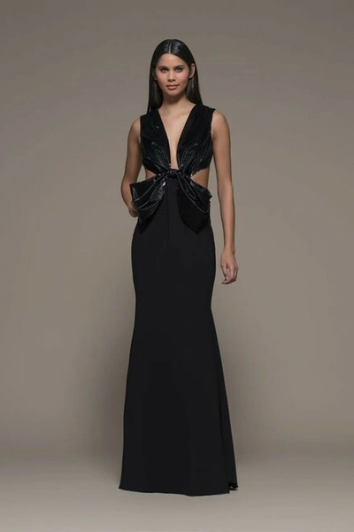 Isabel Sanchis Bagnoregio Sleeveless Evening Gown