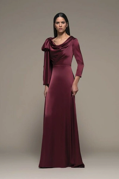 Isabel Sanchis Bordola Draped Gown