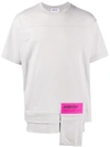 Ambush Contrast Waist-pocket T-shirt In Grey