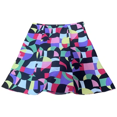 Pre-owned Emporio Armani Multicolour Cotton Skirt