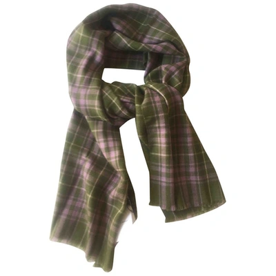 Pre-owned Isabel Marant Green Wool Scarf