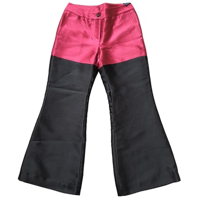 Pre-owned Eudon Choi Trousers In Black