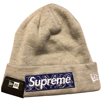 Pre-owned Supreme Hat In Grey