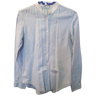 Pre-owned Hartford Blue Cotton  Top