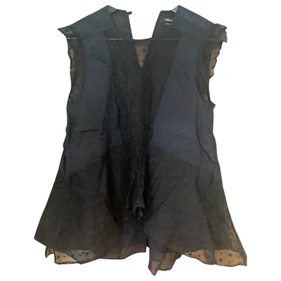 Pre-owned Isabel Marant Silk Camisole In Black