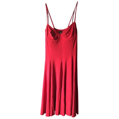 Pre-owned Norma Kamali Red Dress