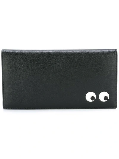 Anya Hindmarch 'eyes' Flip Cardholder - Black