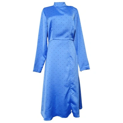 Pre-owned Gestuz Maxi Dress In Blue