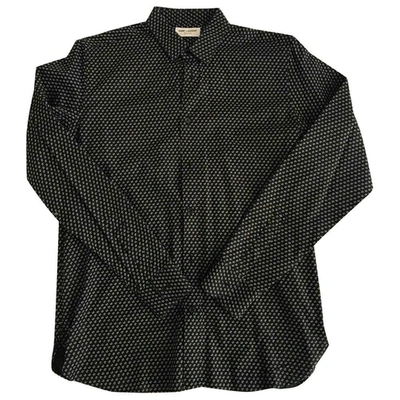 Pre-owned Saint Laurent Shirt In Black