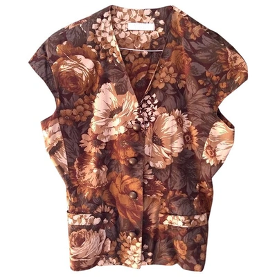 Pre-owned Marella Shirt In Brown