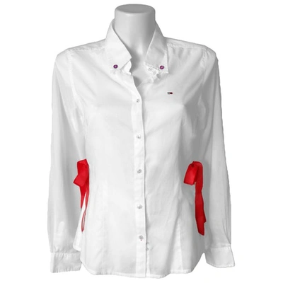 Pre-owned Tommy Hilfiger Shirt In White