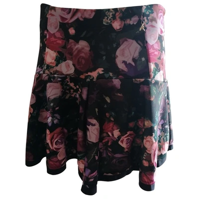 Pre-owned Patrizia Pepe Mini Skirt In Multicolour