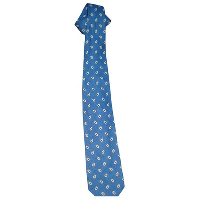 Pre-owned Breuer Tie In Blue