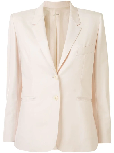 Pre-owned Hermes  Long Sleeve Jacket In White