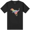 Coach Rainbow Rexy Tee In Black