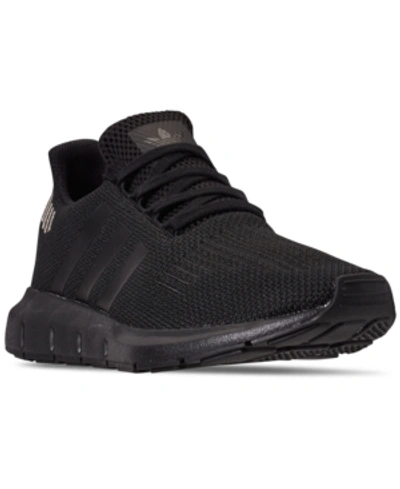 Adidas Originals Adidas Women's Originals Swift Run Casual Sneakers From Finish Line In Core Black