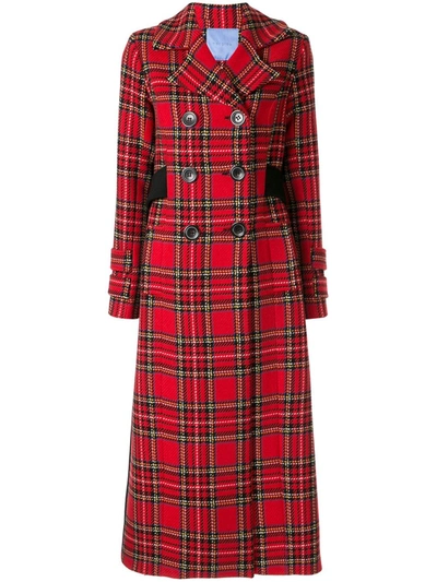 Macgraw The Highland Coat In Red