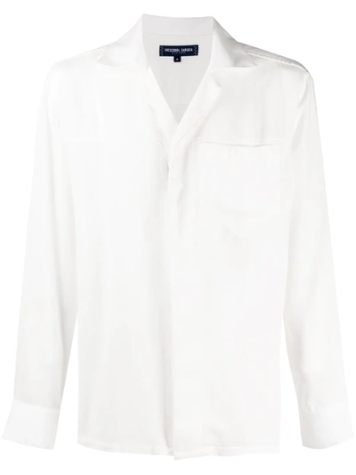 Frescobol Carioca Button-front Shirt In White