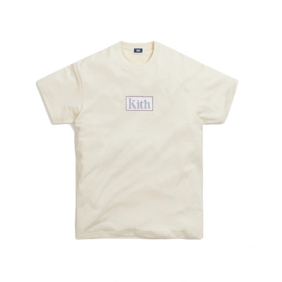 Pre-owned Kith  Mosaic Tee Off White