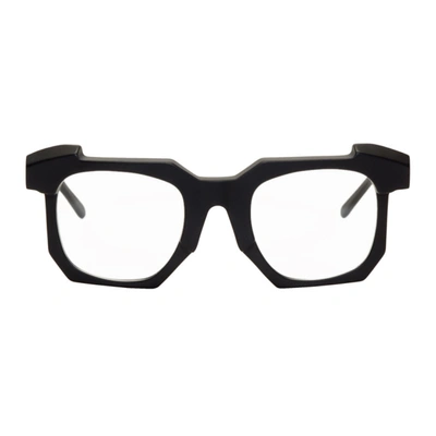 Kuboraum K2 Square-frame Glasses In Black