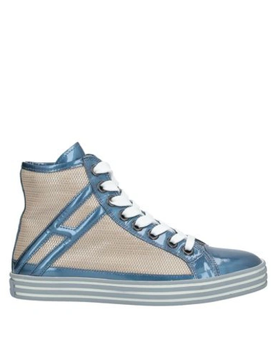 Hogan Rebel Sneakers In Blue