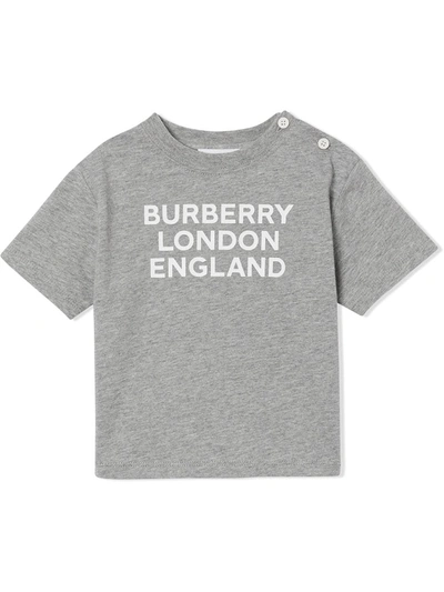 Burberry Babies' Little Kid's & Kid's Ble Logo T-shirt In Grey